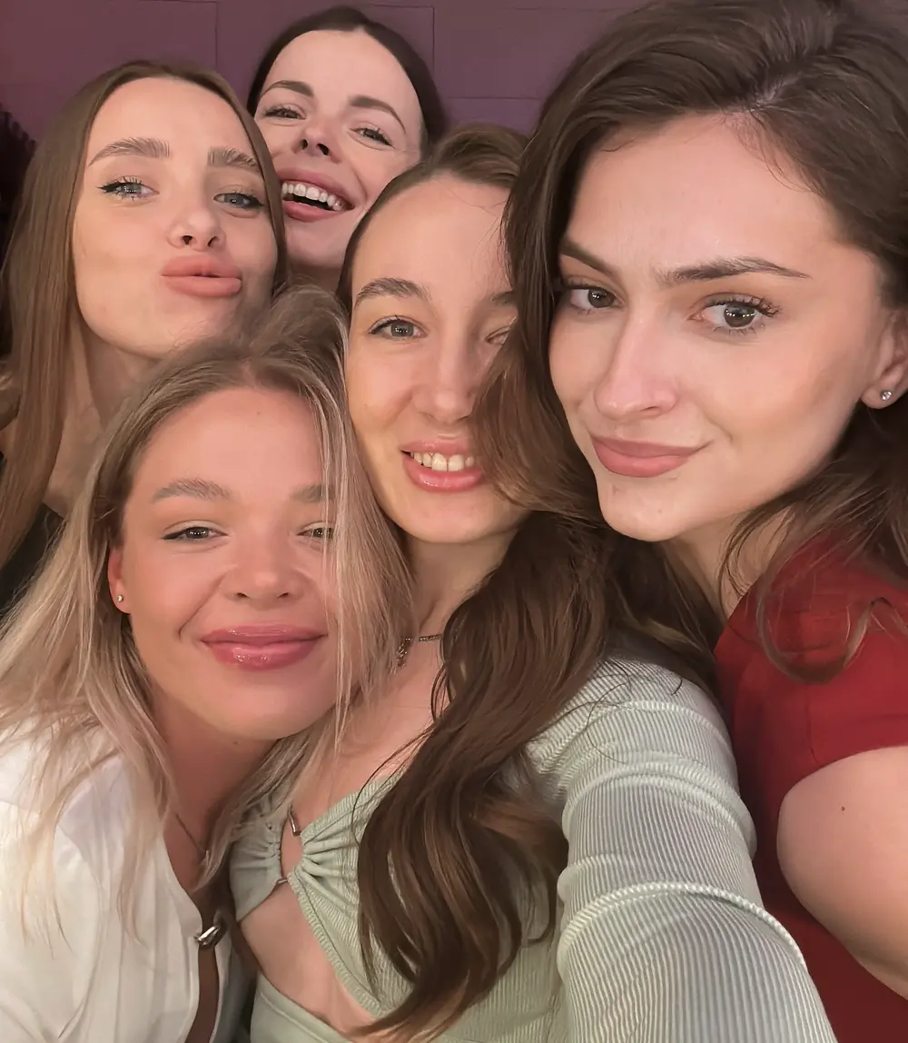 Photo with students 2
